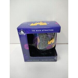 Disney Minnie Mouse Main Attraction Cinderella Castle Fireworks Mug NIB NEW